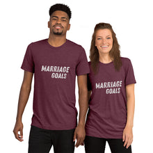 Load image into Gallery viewer, Marriage Goals Couples Short sleeve t-shirt