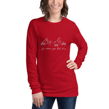 Load image into Gallery viewer, Feel Alive Long Sleeve Tee