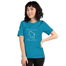 Load image into Gallery viewer, Wisconsin Mom Life Short-Sleeve Unisex T-Shirt