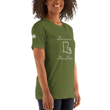 Load image into Gallery viewer, Louisiana Mom Life Short-Sleeve Unisex T-Shirt