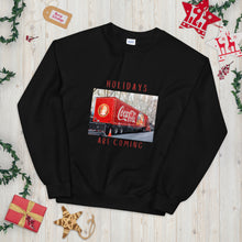 Load image into Gallery viewer, Holidays Are Coming Sweatshirt