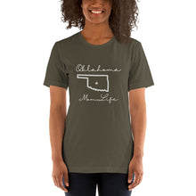 Load image into Gallery viewer, Oklahoma Mom Life Short-Sleeve Unisex T-Shirt