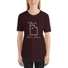 Load image into Gallery viewer, Utah Mom Life Short-Sleeve Unisex T-Shirt