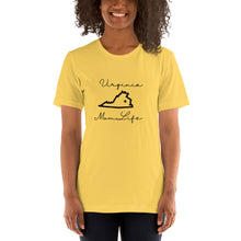 Load image into Gallery viewer, Virginia Mom Life Short-Sleeve Unisex T-Shirt