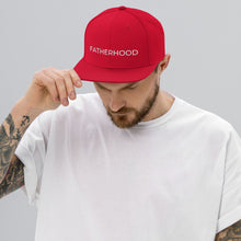 Load image into Gallery viewer, Fatherhood Snapback Hat