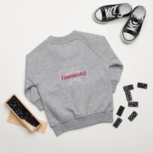 Load image into Gallery viewer, Fashionable Baby Organic Bomber Jacket