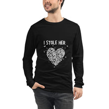 Load image into Gallery viewer, I Stole HER heart Long Sleeve Tee
