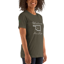 Load image into Gallery viewer, Oklahoma Mom Life Short-Sleeve Unisex T-Shirt