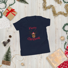 Load image into Gallery viewer, Merry Christmas Youth Short Sleeve T-Shirt