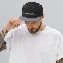 Load image into Gallery viewer, Fatherhood Snapback Hat