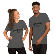 Load image into Gallery viewer, Couples Goals Short-Sleeve Unisex T-Shirt