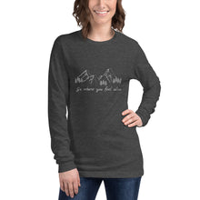 Load image into Gallery viewer, Feel Alive Long Sleeve Tee