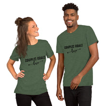 Load image into Gallery viewer, Couples Goals Short-Sleeve Unisex T-Shirt