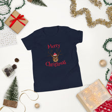 Load image into Gallery viewer, Merry Christmas Youth Short Sleeve T-Shirt