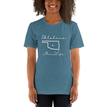 Load image into Gallery viewer, Oklahoma Mom Life Short-Sleeve Unisex T-Shirt