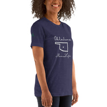 Load image into Gallery viewer, Oklahoma Mom Life Short-Sleeve Unisex T-Shirt