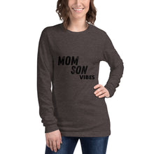 Load image into Gallery viewer, Mom Son Vibes Long Sleeve Tee