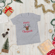 Load image into Gallery viewer, Merry Christmas Youth Short Sleeve T-Shirt