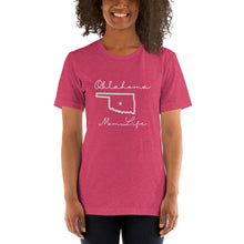Load image into Gallery viewer, Oklahoma Mom Life Short-Sleeve Unisex T-Shirt