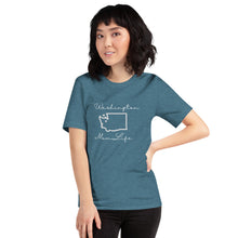 Load image into Gallery viewer, Washington Mom Life Short-Sleeve Unisex T-Shirt