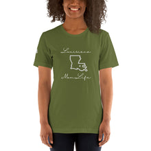 Load image into Gallery viewer, Louisiana Mom Life Short-Sleeve Unisex T-Shirt