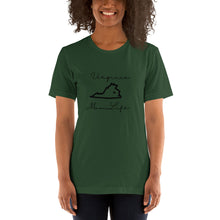 Load image into Gallery viewer, Virginia Mom Life Short-Sleeve Unisex T-Shirt
