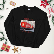 Load image into Gallery viewer, Holidays Are Coming Sweatshirt