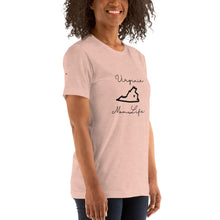Load image into Gallery viewer, Virginia Mom Life Short-Sleeve Unisex T-Shirt