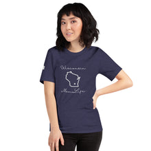 Load image into Gallery viewer, Wisconsin Mom Life Short-Sleeve Unisex T-Shirt