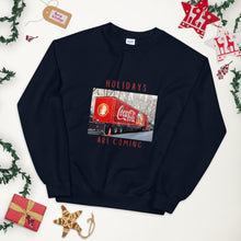 Load image into Gallery viewer, Holidays Are Coming Sweatshirt