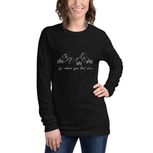 Load image into Gallery viewer, Feel Alive Long Sleeve Tee