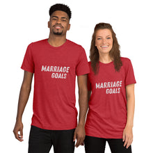 Load image into Gallery viewer, Marriage Goals Couples Short sleeve t-shirt