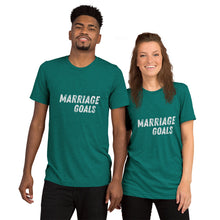 Load image into Gallery viewer, Marriage Goals Couples Short sleeve t-shirt