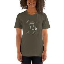 Load image into Gallery viewer, Louisiana Mom Life Short-Sleeve Unisex T-Shirt