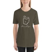 Load image into Gallery viewer, Ohio Mom Life Short-Sleeve Unisex T-Shirt