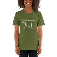 Load image into Gallery viewer, Oklahoma Mom Life Short-Sleeve Unisex T-Shirt