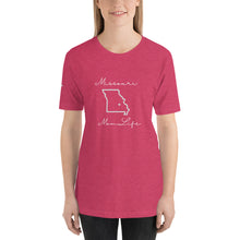 Load image into Gallery viewer, Missouri Mom Life Short-Sleeve Unisex T-Shirt