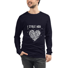 Load image into Gallery viewer, I Stole HER heart Long Sleeve Tee