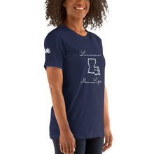 Load image into Gallery viewer, Louisiana Mom Life Short-Sleeve Unisex T-Shirt