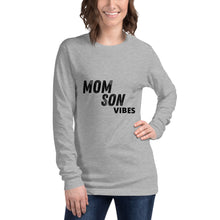 Load image into Gallery viewer, Mom Son Vibes Long Sleeve Tee