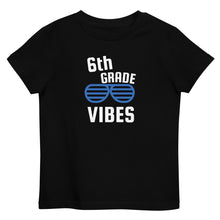 Load image into Gallery viewer, 6th Grade Vibes Organic cotton kids t-shirt