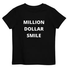 Load image into Gallery viewer, Million Dollar Smile Organic cotton kids t-shirt