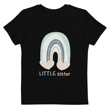 Load image into Gallery viewer, Little Sis Organic Matching cotton kids t-shirt