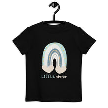 Load image into Gallery viewer, Little Sis Organic Matching cotton kids t-shirt