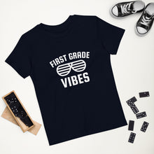 Load image into Gallery viewer, 1st Grade Vibes Organic cotton kids t-shirt