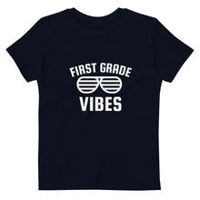 Load image into Gallery viewer, 1st Grade Vibes Organic cotton kids t-shirt