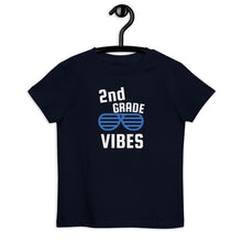 Load image into Gallery viewer, 2nd Grade Vibes Organic cotton kids t-shirt