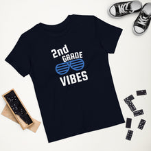 Load image into Gallery viewer, 2nd Grade Vibes Organic cotton kids t-shirt