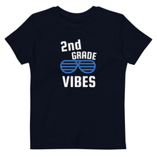 Load image into Gallery viewer, 2nd Grade Vibes Organic cotton kids t-shirt