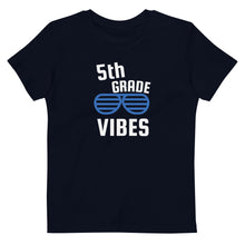 Load image into Gallery viewer, 5th Grade Vibes Organic cotton kids t-shirt